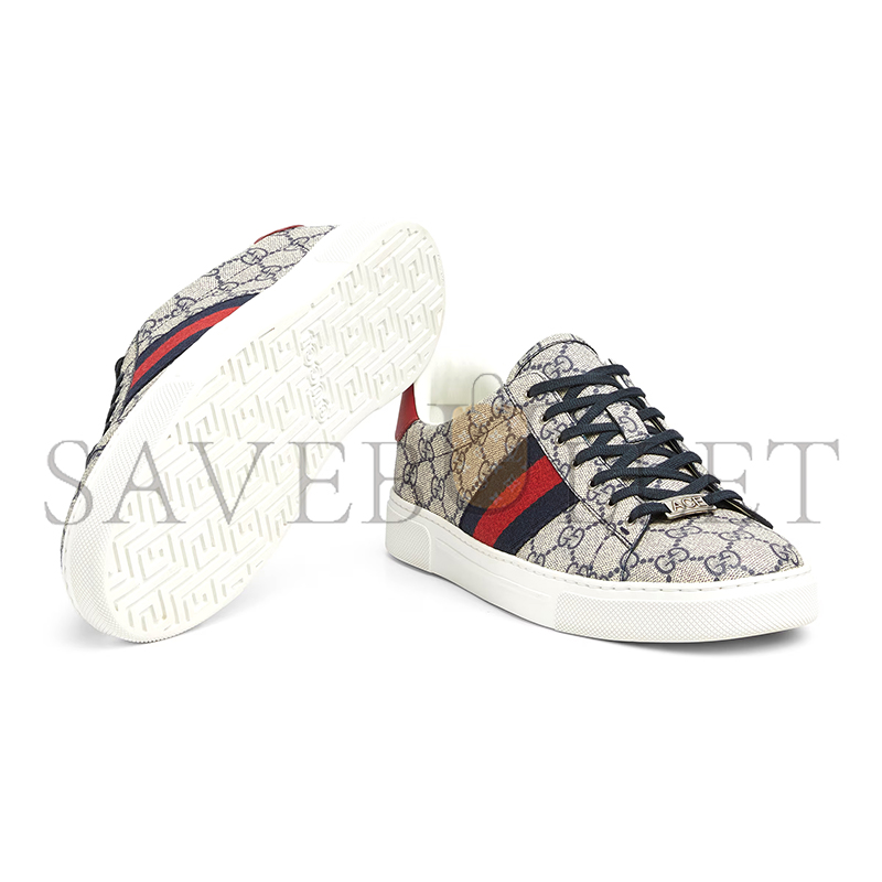 GUCCI MEN'S GUCCI ACE SNEAKER WITH WEB 760775 FACMZ 4049 GUCCI MEN'S GUCCI ACE SNEAKER WITH WEB 760775 FACMZ 4049